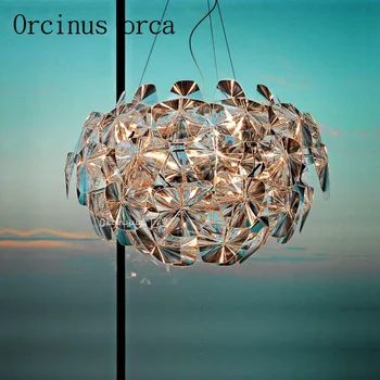 

Nordic simplicity personality artistic creativity pine cones chandeliers living rooms restaurants bars coffee bars chandeliers
