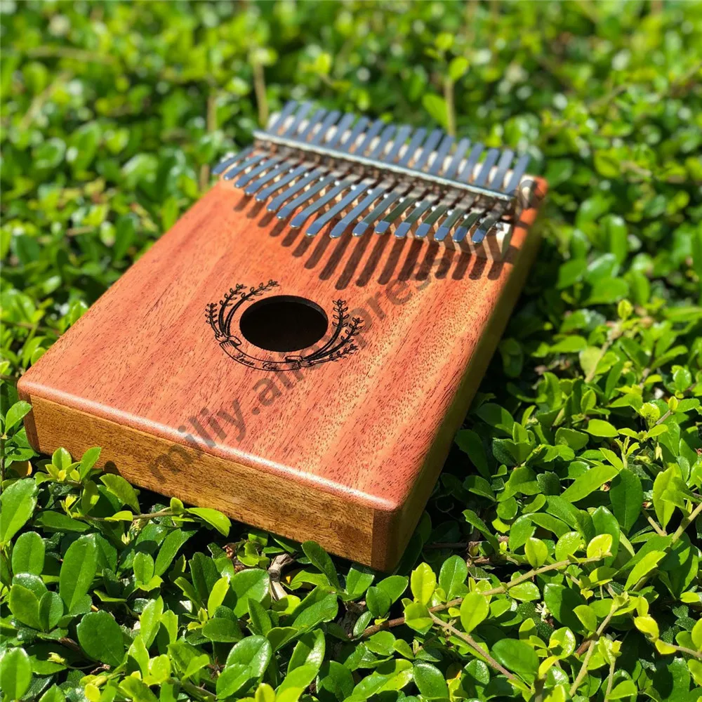 17 ключ палец калимба Mbira Sanza большой палец пианино карманный размер начинающих поддержка сумка клавиатура Marimba