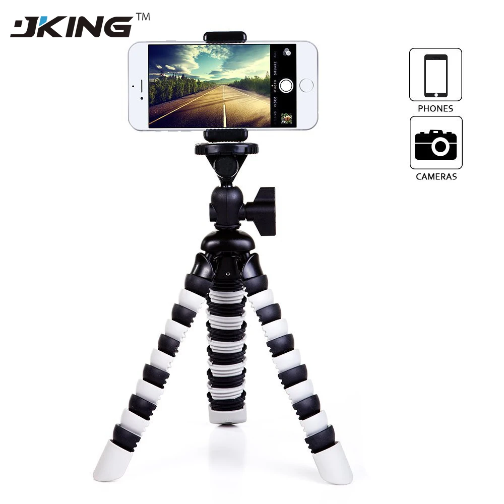 Mini Flexible Octopus Mobile Tripod 12" Phone Holder for iPhone GoPro