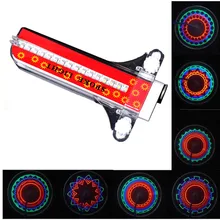 Цветные огни велосипед спица велосипедного колеса свет 32 светодиодный 32-стандартный водонепроницаемый безопасности и выживания Z928