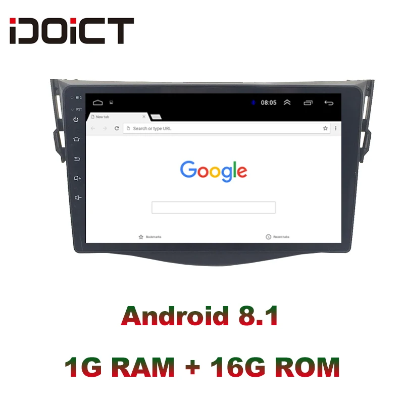 Excellent IDOICT Android 8.1 Car DVD Player GPS Navigation Multimedia For Toyota Rav4 Radio 2008-2013 wifi bluetooth 3 Excellent IDOICT Android 8.1 Car DVD Player GPS Navigation Multimedia For Toyota Rav4 Radio 2008-2013 wifi bluetooth 3