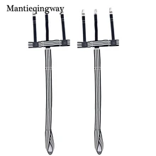 Mantieqingway Мужская рубашка остается подвязки держатель Регулируемый рубашка держатели Suspensorio для мужчин Tirantes Hombre Господа нога держатель