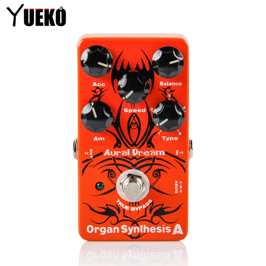 

Aural Dream Organ Synthesis A Guitar Effects Pedal Simulate 5 kinds of Organ Sounds/Guitar Accessories