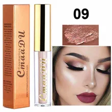 CMAADU 12 цветов, золотой хайлайтер, косметика для глаз, тени, макияж, подсветка, водонепроницаемый, долговечная мода, легко носить, TSLM2