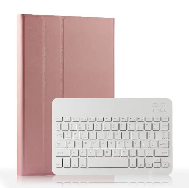 Magnetic cover For Huawei Mediapad M6 10.8 Pro SCM-AL09 SCM-W09 VRD-AL09 Wireless Bluetooth Keyboard case stand Protector Funda - Цвет: English rose gold