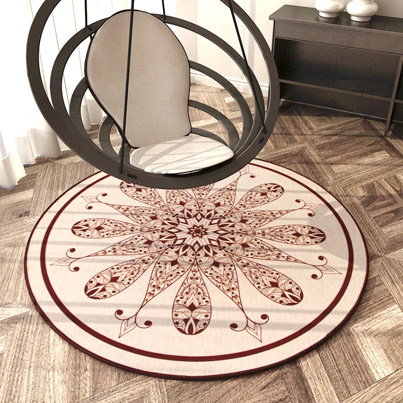 Современный европейский стиль цветок ковер спальня гостиная диван домашний декор мягкий напольный коврик