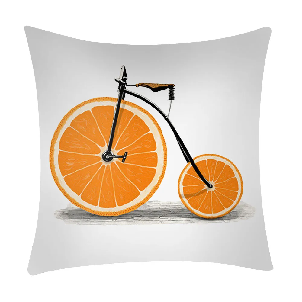 

Pillow Case Cover Square 45cm*45cm Linen Pillow Cases Bedding Print Polyester Sofa Car Cushion Cover Home Decor L617