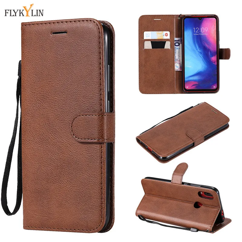 

Leather Case For Fundas Xiaomi Redmi Note 7 case Cover For coque Xiaomi Redmi Note 5 6 7 Pro Plain Flip Wallet Stand Phone Cases