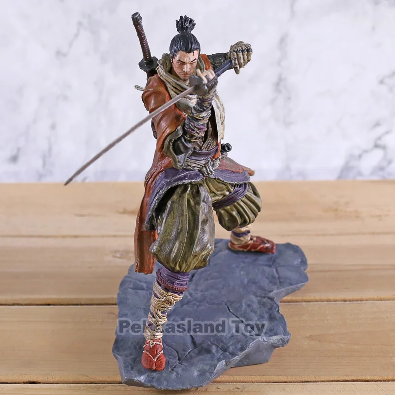

Sekiro Shadows Die Twice PVC Statue Figure Collectible Model Toy Brinquedos Figurals