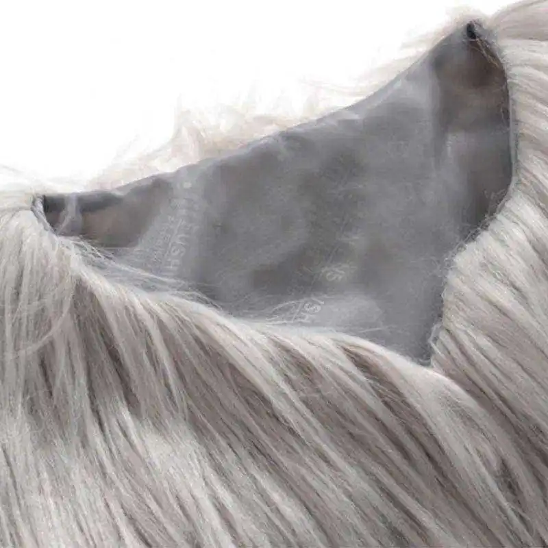 Women Faux Fur Coat Shitsuke Fuorrure Femme Fashion Luxury Peel Women's Outwear Plus Size 3XL Solid