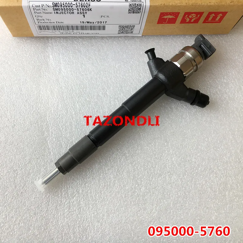 Оригинальный и новый инжектор Common Rail assy 095000 5760/1465A054 576 для 4M41|Топливный инжектор| |
