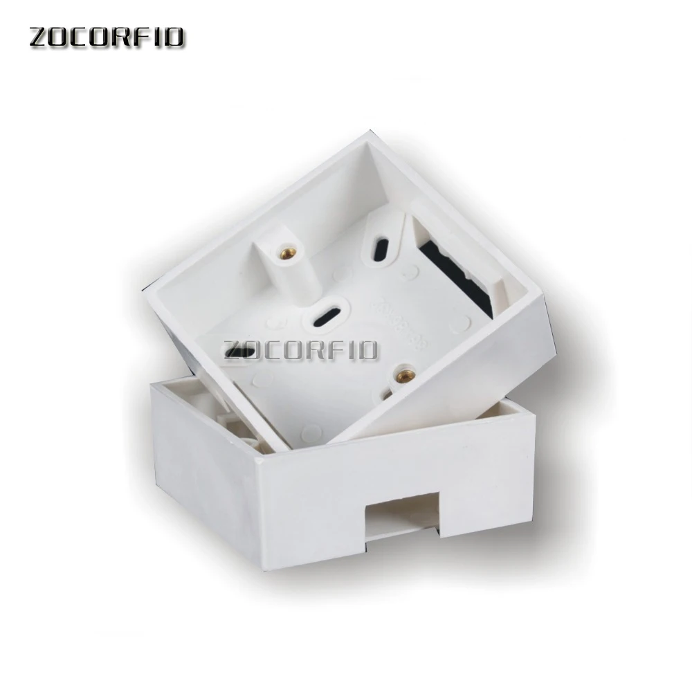 Free shipping 10pcs 86X86mm wall mount junction box,outlet wall switch