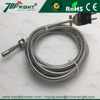 

J Type Thermocuple Sensor with black connector for temperature sensor