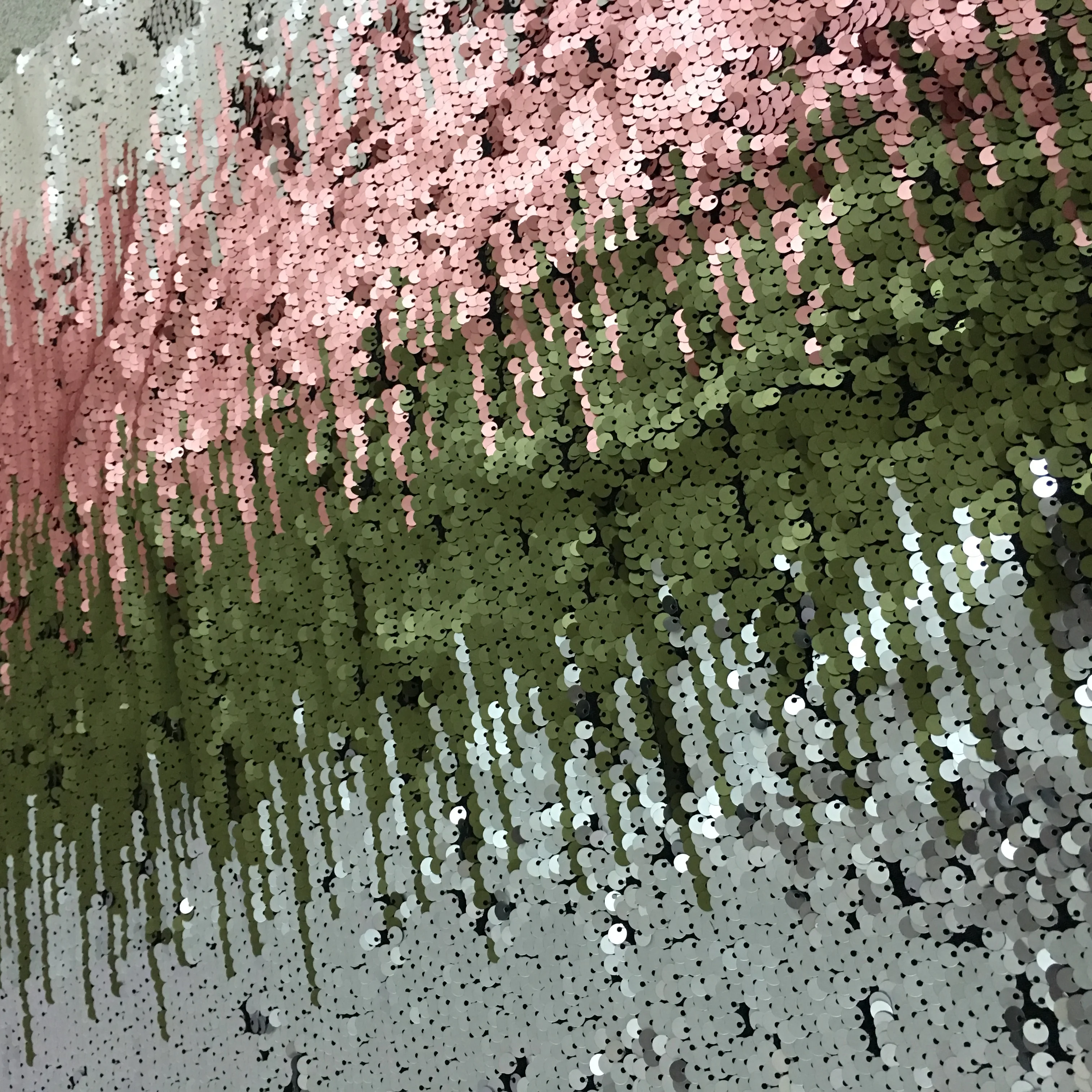 GLace 1 год/лот эластичная градиентная 9 цветов Волшебная блестящая ткань с вышивкой эластичная сетчатая ткань Высокое качество платье ткань с блестками TX802