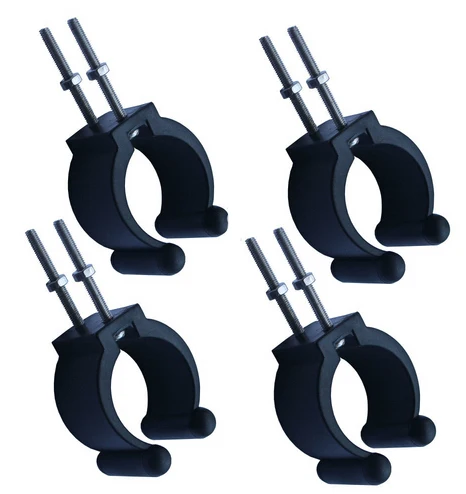 4 Pcs/Lot 4 pcs Kayak paddle mount nylon clip push pole /rod clips holder with screws and nuts|Tool Parts| - AliExpress