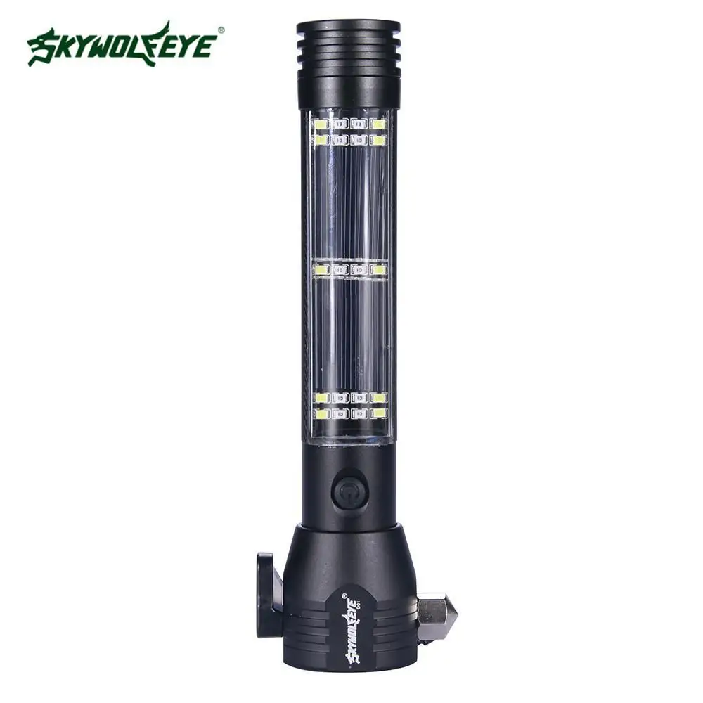 

20000Lm Tactical Military Police T6 LED Torch USB 7 Modes Flashlight+Red Lamp