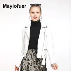 Maylofuer пояса из натуральной кожи куртка для женщин натуральный и Настоящее кожа пальто из овчины jaqueta feminina abrigo mujer chaquetas 2019