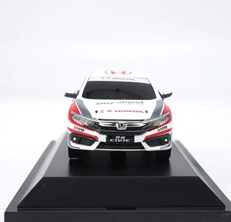 Оригинальные 1:43 Масштаб сплава гоночная модель, высокая моделирования Honda Civic, металлические отливки, коллекция модель игрушечного автомобиля