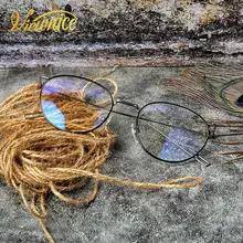 Новая круглая оправа для очков, женские маленькие очки, очки для близорукости, оправа для мужчин, анти-синий светильник, металлическая оправа для очков