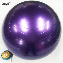 Спортивный мяч для йоги 65 см, гимнастический мяч для тренировки баланса, ПВХ, бодибилдинг, фитнес-спорт, фитбол с насосом