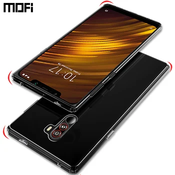 

MOFi Back Case for Xiaomi pocophone F1 Cover Acrylic TPU Hybrid Cover for Xiomi F1 Crystal Clear Mi Mobile Phone Case