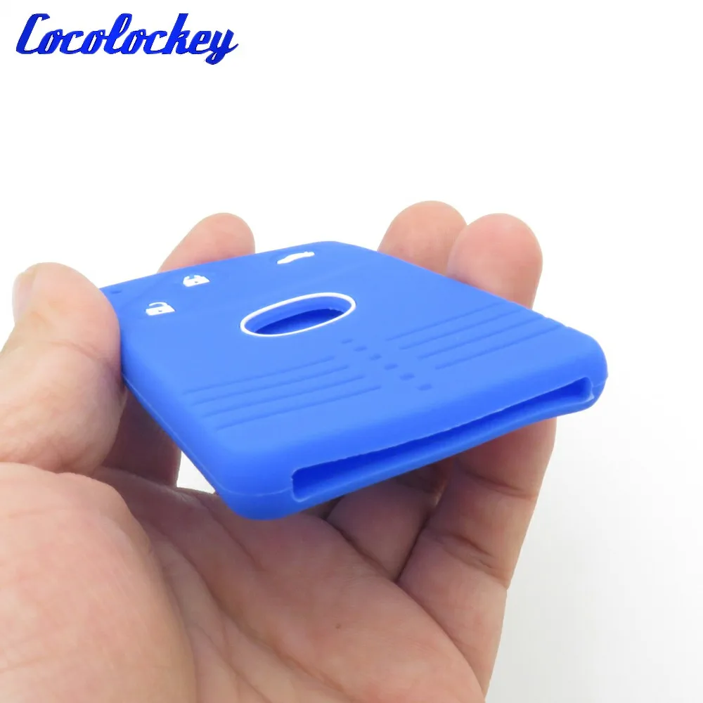Cocolockey, 3 кнопки, силиконовый чехол для автомобильного ключа, оболочка, брелок, чехол для Mazda 3, 5, 6, 8, M8, CX-7, CX-9, умный ключ, карта, кожа, куртка, защита