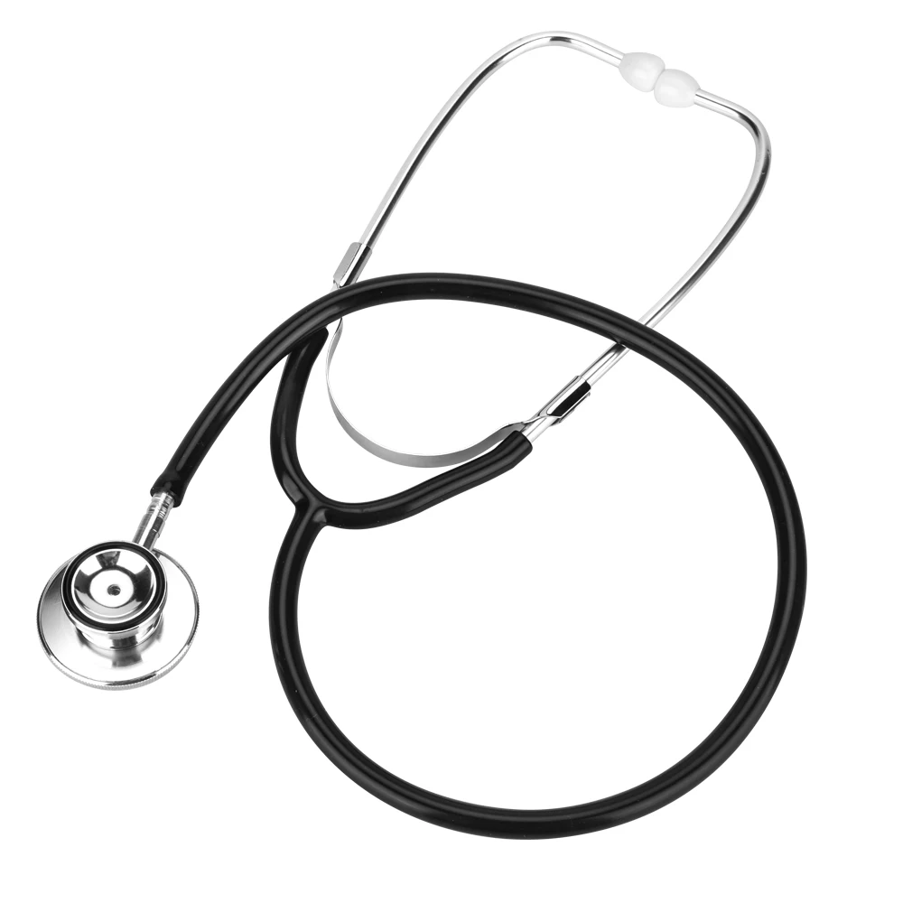 

Health Care Medical Stethoscope Double Dual Head Cardiology Blood Pressure Fetal Heart Receiver Functional Stethoscope