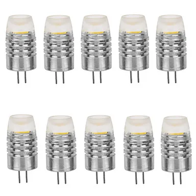 

HRSOD 10pcs G4 2W 180LM 3000K/6000K Warm White/Cool White Light Lamp Bulb(DC12V)