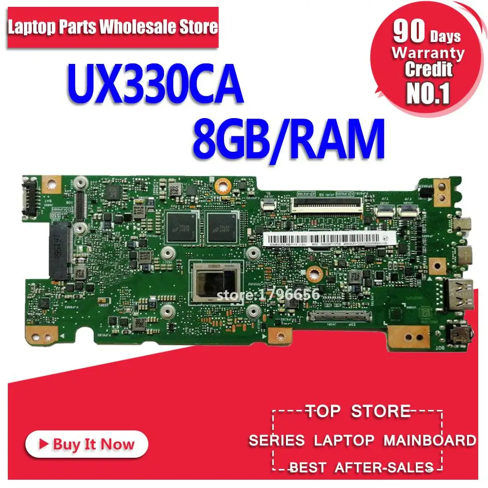 

UX330CAK MB._8G/RAM M3-6Y30 For ASUS ZenBook UX330CAK UX330CA UX330C laptop motherboard tested 100% work original mainboard