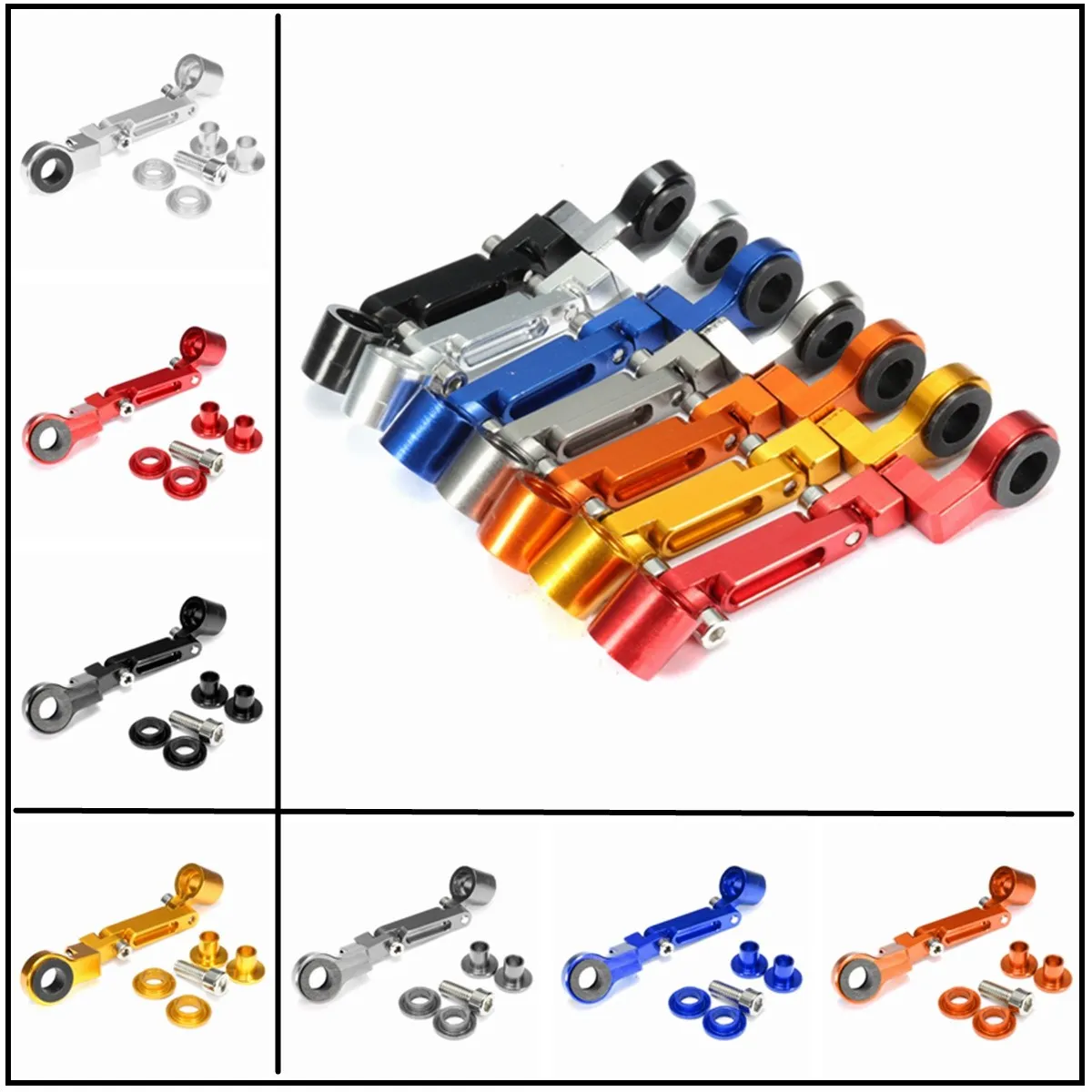 Multi color Motorcycle CNC Aluminum Fluid Reservoir Brake Clutch Master