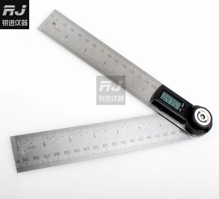 

(stainless steel digital display protractor) million L-square electronic conimeter square woodworking angulometer angle ruler