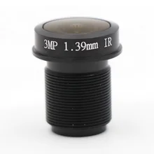 Рыбий глаз 1,39 мм объектив 3,0 мегапикселя широкоугольный 180 градусов MTV M12 x 0,5 крепление инфракрасный объектив ночного видения для камеры видеонаблюдения