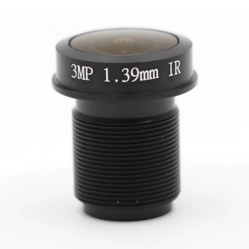 

Fisheye 1.39mm Lens 3.0 MegaPixel Wide-angle 180 Degree MTV M12 x 0.5 Mount Infrared Night Vision Lens For CCTV Security Camera