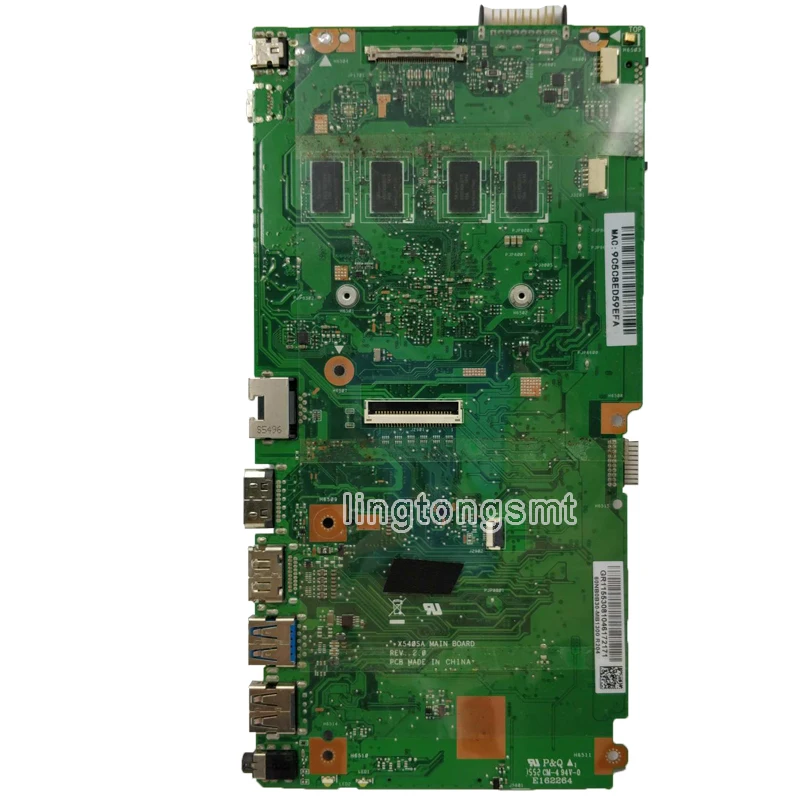 X540SA Laptop motherboard for ASUS VivoBook X540SA X540S X540 F540S Test original mainboard 2GB-RAM N3050 CPU