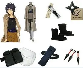 

Anime Naruto Cosplay - Naruto cosplay Mitarashi Anko Bundle Big Promotional Package Cosplay Costume Set Freeshipping