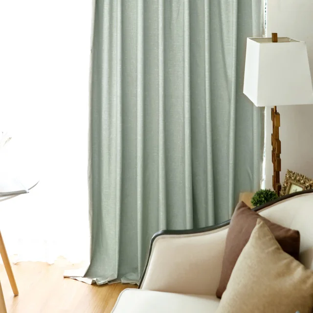 99% Block Out Sunlight UV Curtains For Bedroom Lace Curtians Fabric