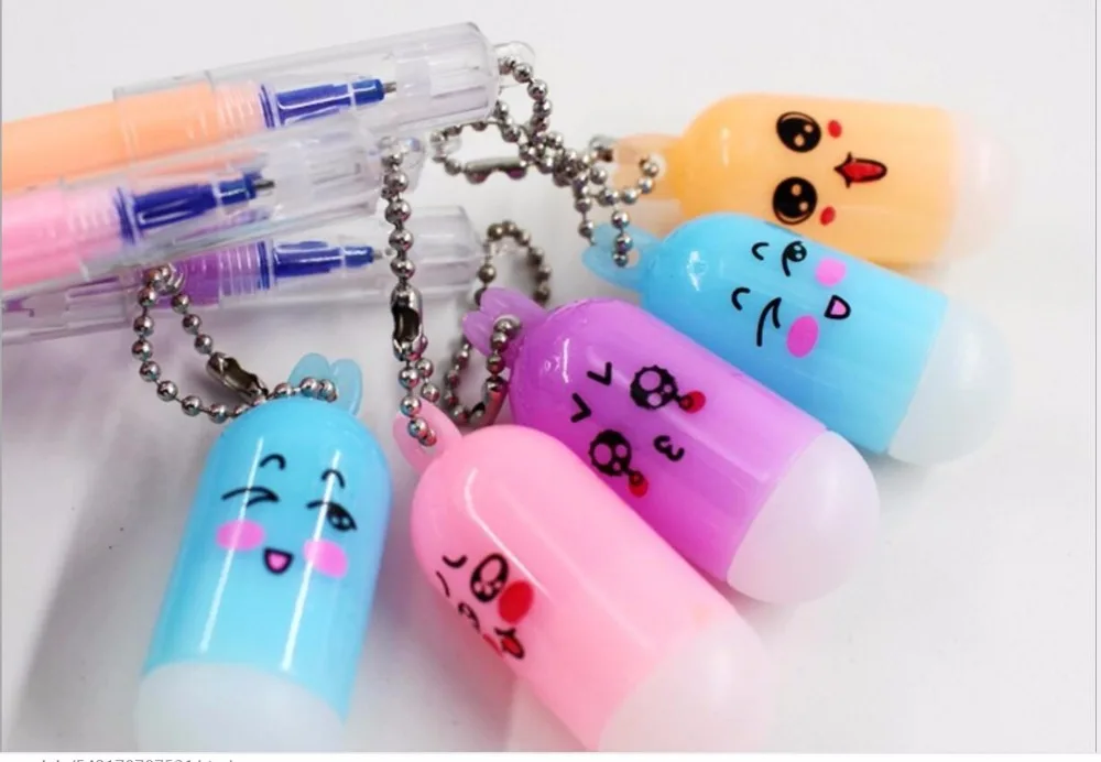 blue lovely Gel ink Pen Gift School prize Office writing Supply kawaii student Stationery Neutral pen 36pc/lot | Канцтовары для