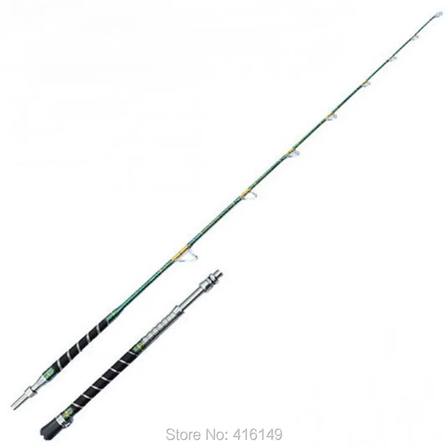 Cheap Handmade colorful wrapping boat fishing rod 1.8m 2m