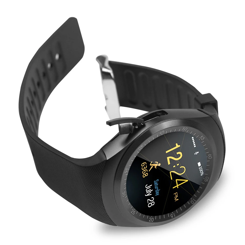 Новый Bluetooth Смарт наручные часы телефон mate сенсорный экран для iOS Android