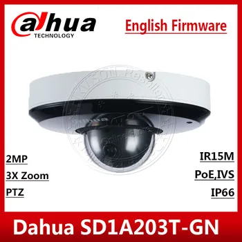 

Dahua 2MP 3X Zoom SD1A203T-GN IVS Face Detection PoE IR15m IP66 Starlight IR PTZ Network Camera SD1A203T-GN English SD22404T-GN