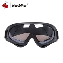 HEROBIKER Motorcycle Eyewear Winter Outdoor Windproof Glasses Ski Goggles Airsoft Paintball Protective Glasses Five Color