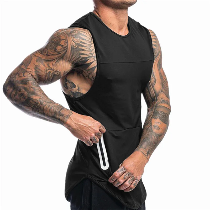 2019 Summer New Men Bodybuilding Workout Sleeveless Tank Tops Mens Gyms Clothing Fitness Jogger Casual Shirt Vest 2019 Summer New Men Bodybuilding Workout Sleeveless Tank Tops Mens Gyms Clothing Fitness Jogger Casual Shirt Vest