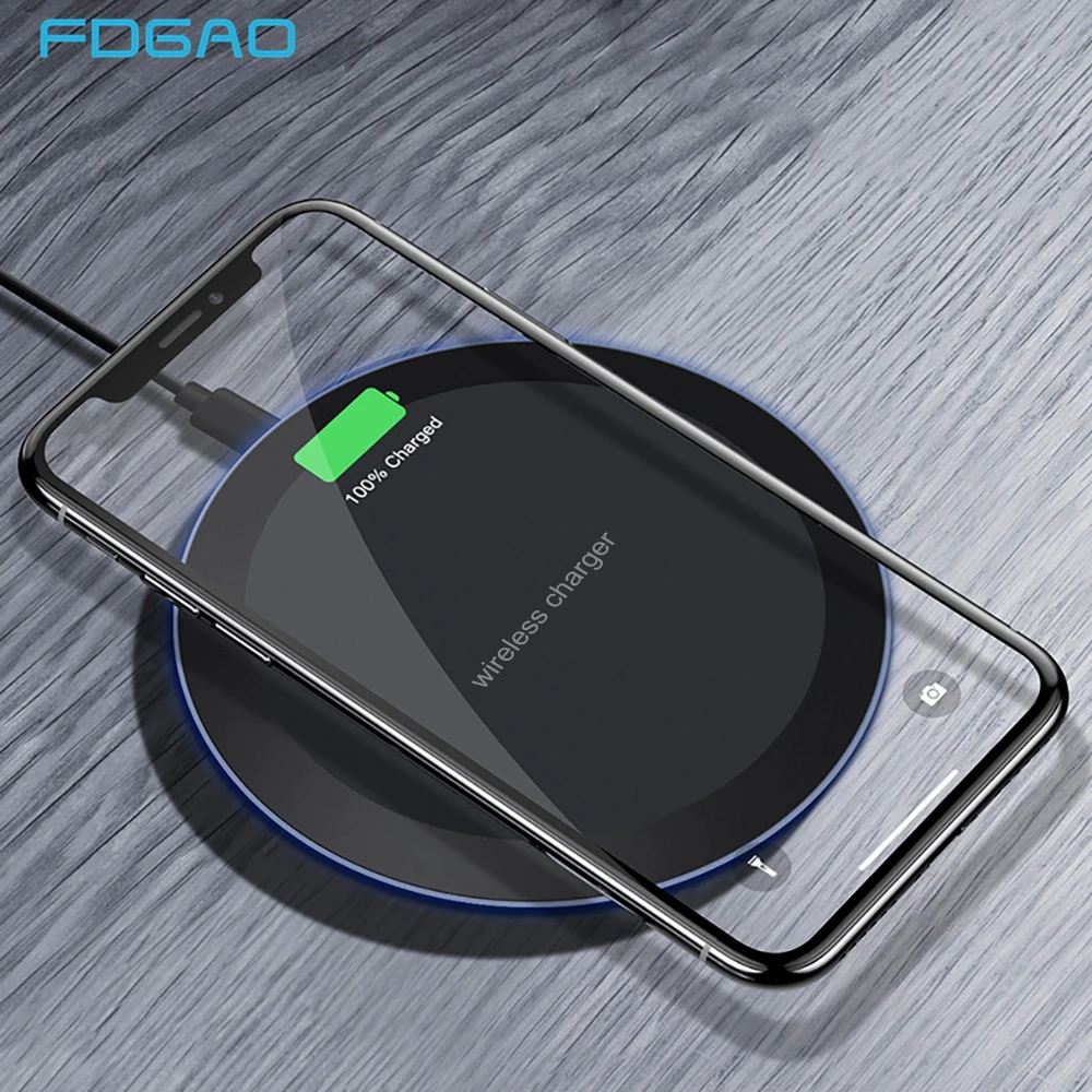 FDGAO 5W Qi Wireless Charger for iPhone X Xs MAX XR 8 plus