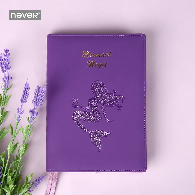

Never Mermaid Series A5 Notebooks and Journals Thick Blank Paper Planner Diary Book Gift Packing Stationery Product Supplies