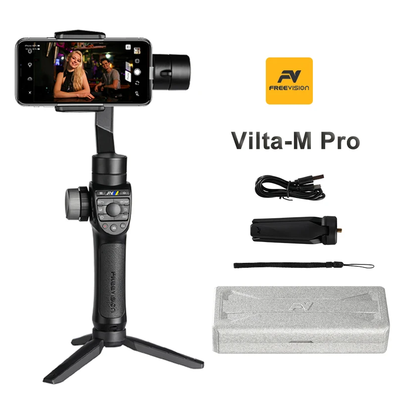 Freevision Vilta M Pro 3 осевой Ручной Стабилизатор для смартфона мобильного телефона iPhone