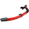 Central ajustable seco de silicona de buceo Snorkel natación Snorkel conjunto con titular tubo natación Snorkel tubo de respiración ► Foto 3/6