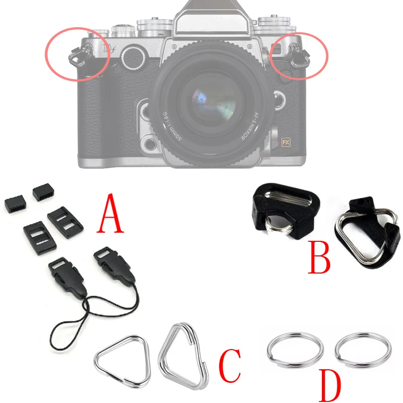 Cam-in Cámara Hombro Cuello Correa de Muñeca Pad Para Mirrorless DSLR Leica cortas largas