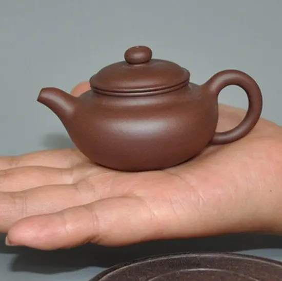 Handmade PURPLE GRIT Teapot Chinese Yixing Teapot PURPLE CLAY Teapot