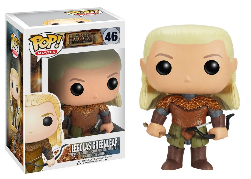Genuine funko pop HOBBIT 2 #46 LEGOLAS 