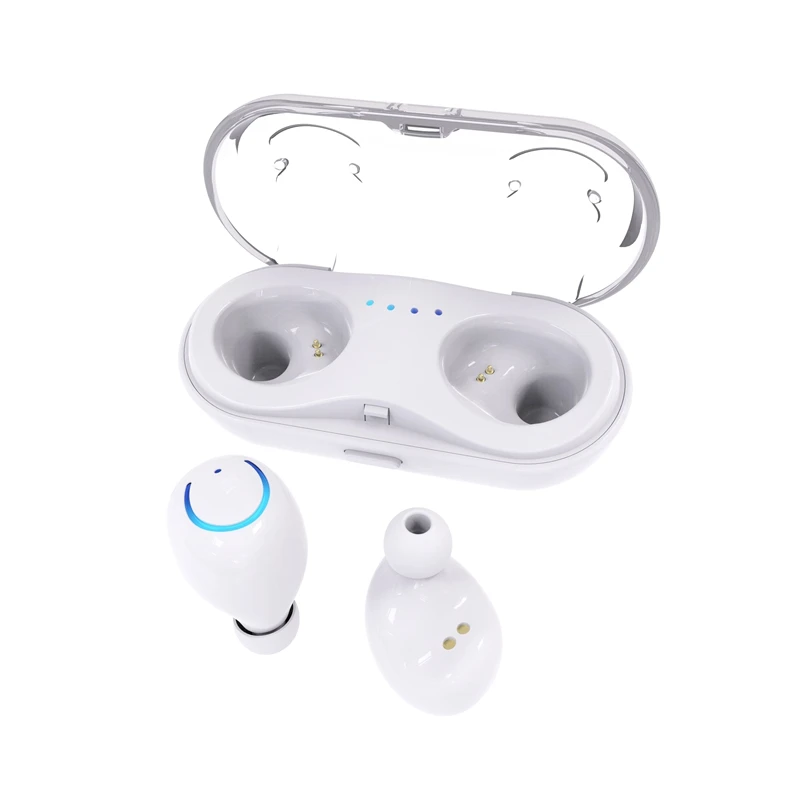 Vtin TWS Wireless Bluetooth In-ear Twins Earphones Noise Reduction Headset TWS Earphone Earbud with Charging Box Black White Red (18)